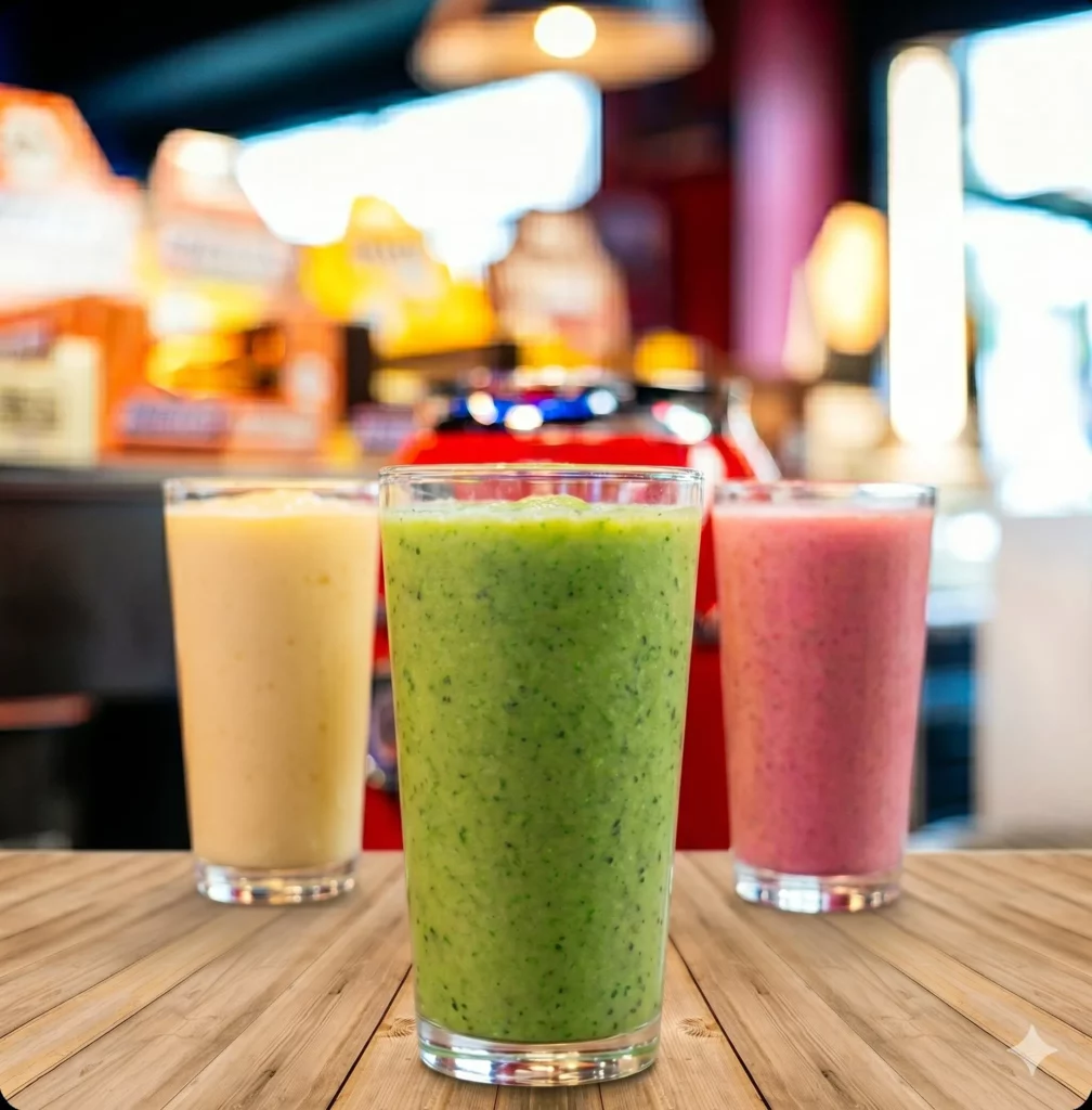 Jus frais & smoothies protéinés — salle de sport GymFit
