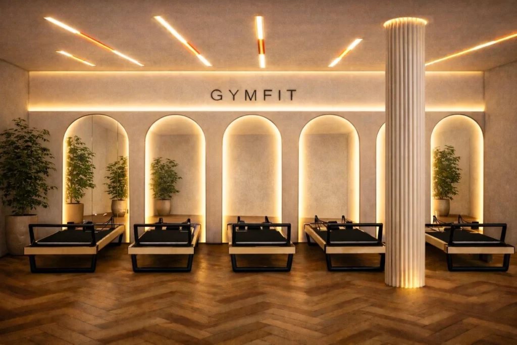 Espace 6 machines reformer : cours en petits groupes GymFit